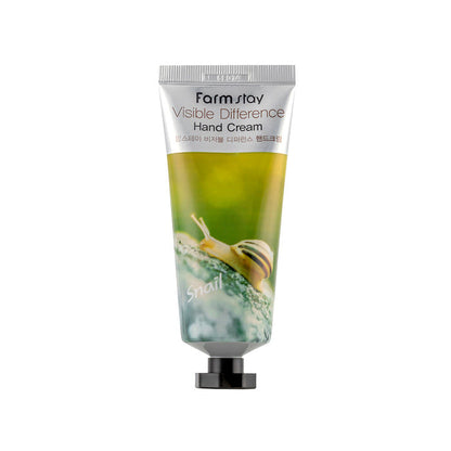 Farm Stay Visible Difference Hand Cream, Snail 3.52 oz (100 g)