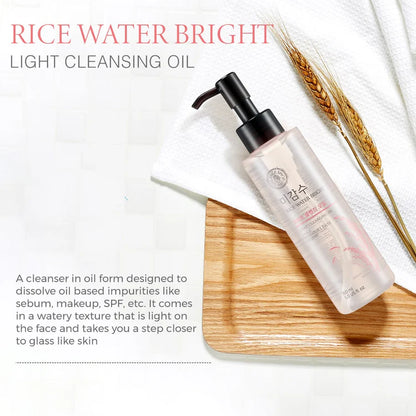 THE FACE SHOP - Rice Water Bright Rich Facial Cleansing Oil 150ml