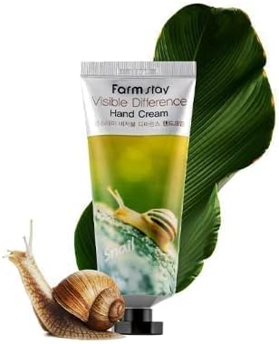 Farm Stay Visible Difference Hand Cream, Snail 3.52 oz (100 g)