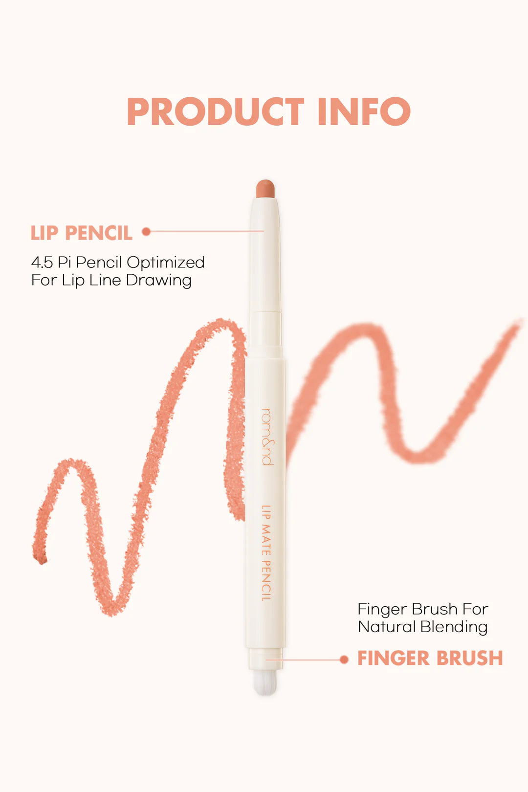 rom&nd Lip Mate Pencil Be Oveeer Shade Edition 0.5g