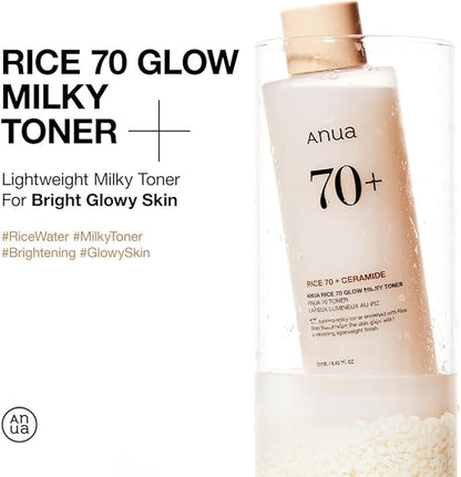 Anua - Rice 70 Glow Milky Toner 250 ml