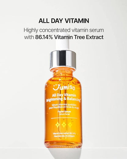 Jumiso All Day Vitamin Brightening & Balancing Facial Serum 30ml