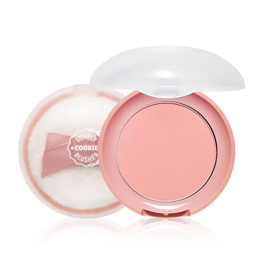 ETUDE Lovely Cookie Blusher PK004 Peach Choux Wafers 4g (limited quantity)