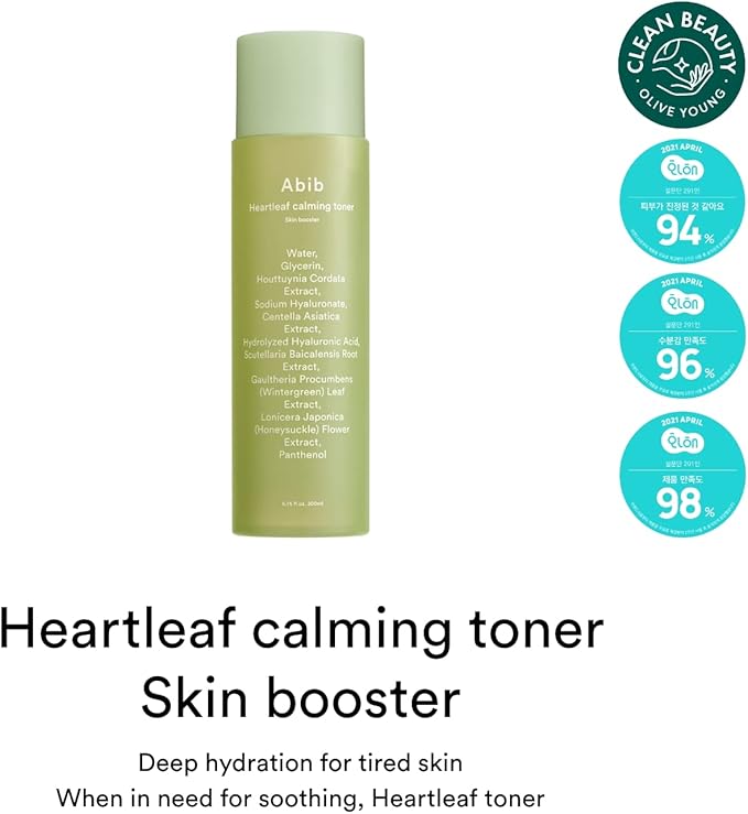 Abib Heartleaf Calming Toner Skin Booster 200ml