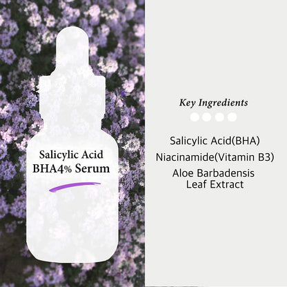 Cos De BAHA, S4, Salicylic Acid BHA 4% Serum, 1 fl oz (30 ml)