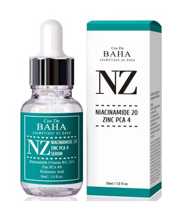 Cos De BAHA - NZ Niacinamide 20 Zinc PCA 4 Serum 30ml