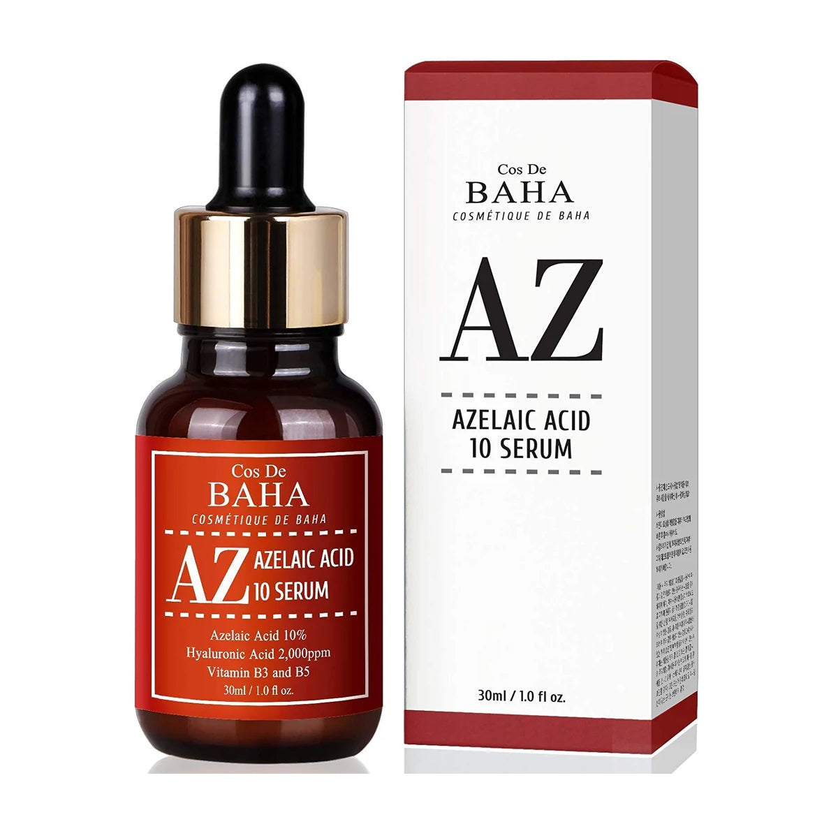 Cos De BAHA, A5, Azelaic Acid 5 Serum, 1 fl oz (30 ml)