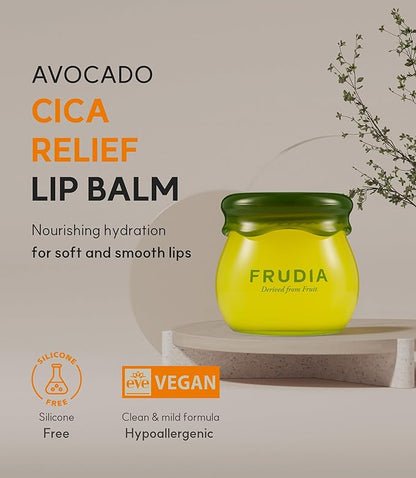 Frudia Avocado Cica Relief Lip Balm 10ml