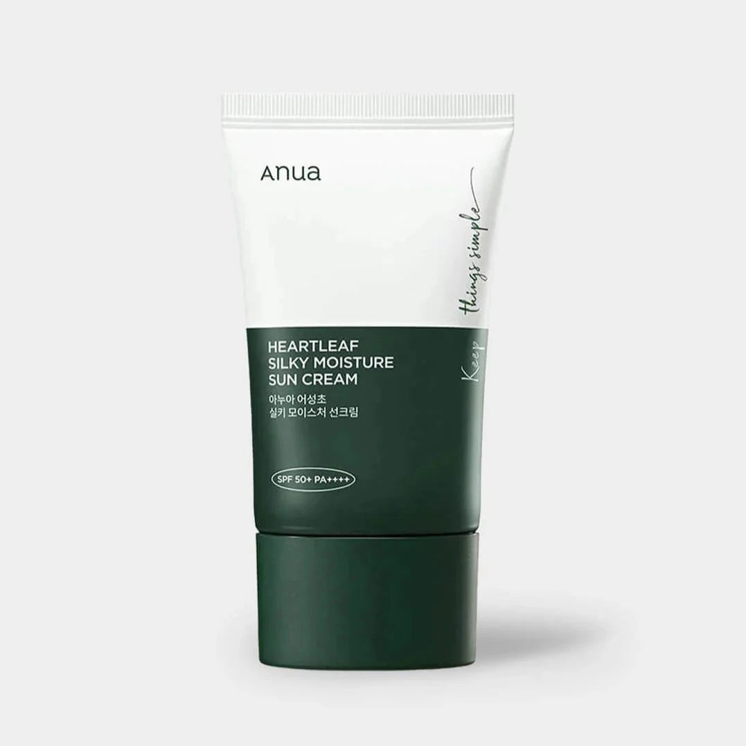 Anua Heartleaf Silky Moisture Sunscreen 50ml