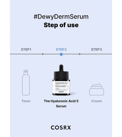 COSRX The Hyaluronic Acid 3 Serum 20ml