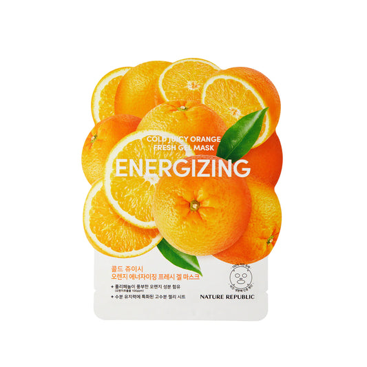 Nature Republic Energizing Cold Juicy Orange Fresh Gel Mask 1pc