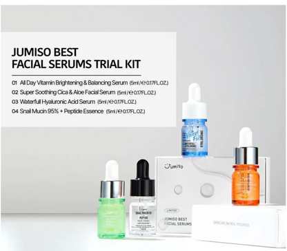 Jumiso Best Serum Tial Kits (5ml * 4 EA) Sample Mini Deluxe