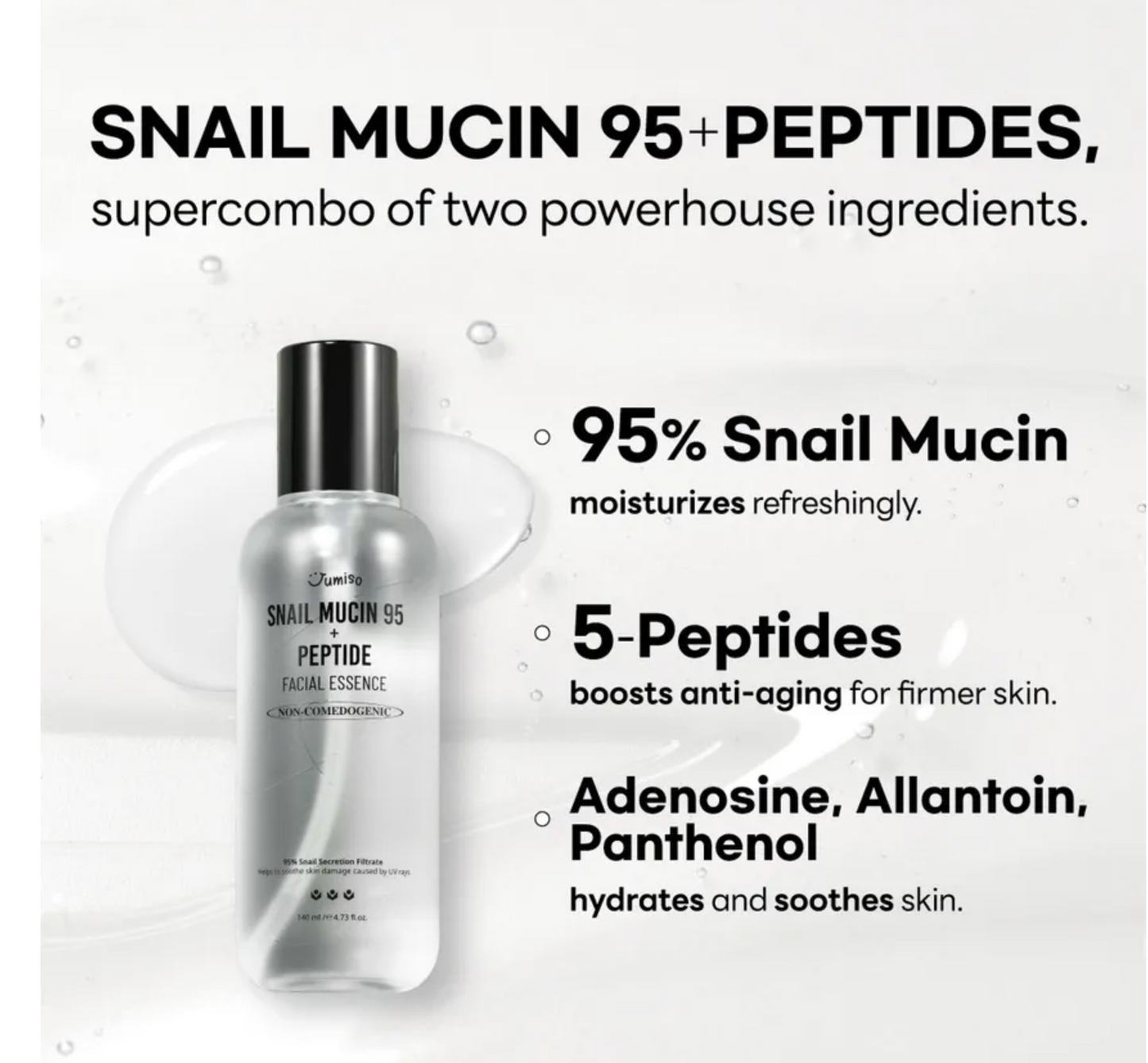 Jumiso Snail Mucin 95 + Peptide Essence 50ml