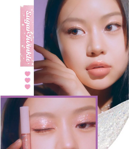 Peripera Sugar Twinkle Liquid glitter #01 Glitter Wave