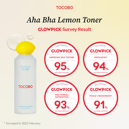 TOCOBO AHA BHA Lemon Toner 150ml