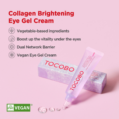 TOCOBO Collagen Brightening Eye Gel Cream 30ml