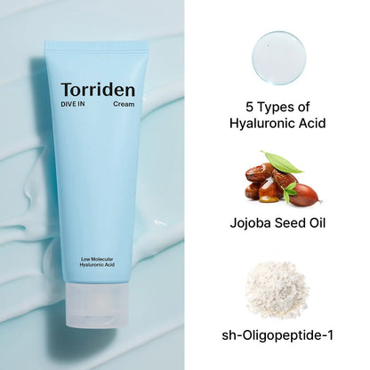 Torriden DIVE-IN Low Molecular Hyaluronic Acid Cream