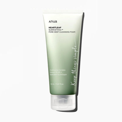 Anua Heartleaf Quercetinol Pore Deep Cleansing Foam 150ml