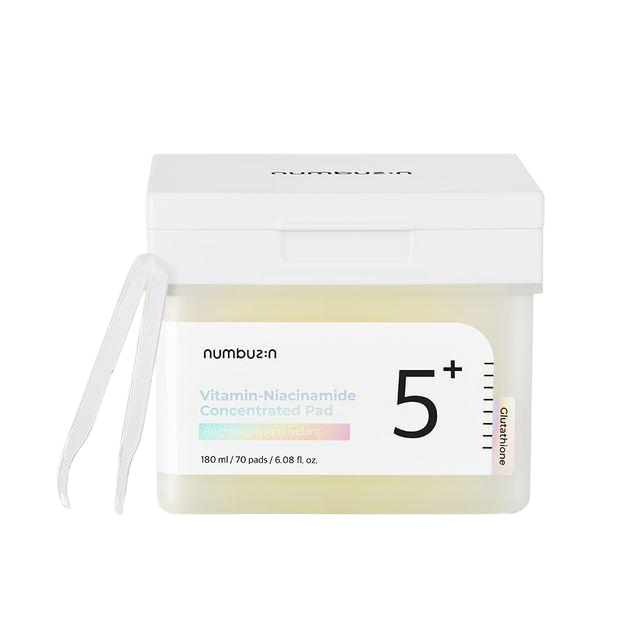 Numbuzin No.5 Vitamin-Niacinamide Concentrated Pad 180ml (70 Pads)