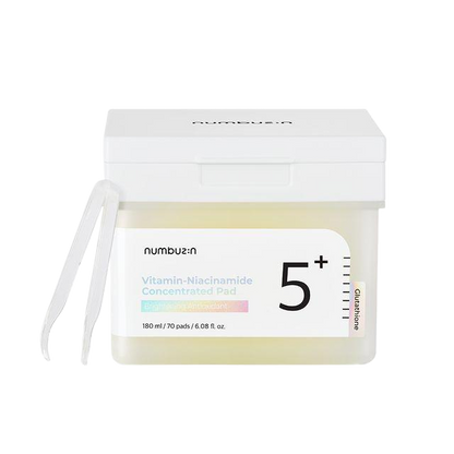 Numbuzin No.5 Vitamin-Niacinamide Concentrated Pad 180ml (70 Pads)