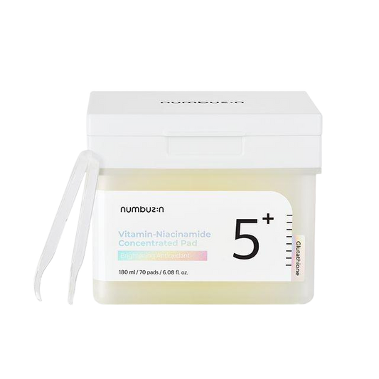 Numbuzin No.5 Vitamin-Niacinamide Concentrated Pad 180ml (70 Pads)