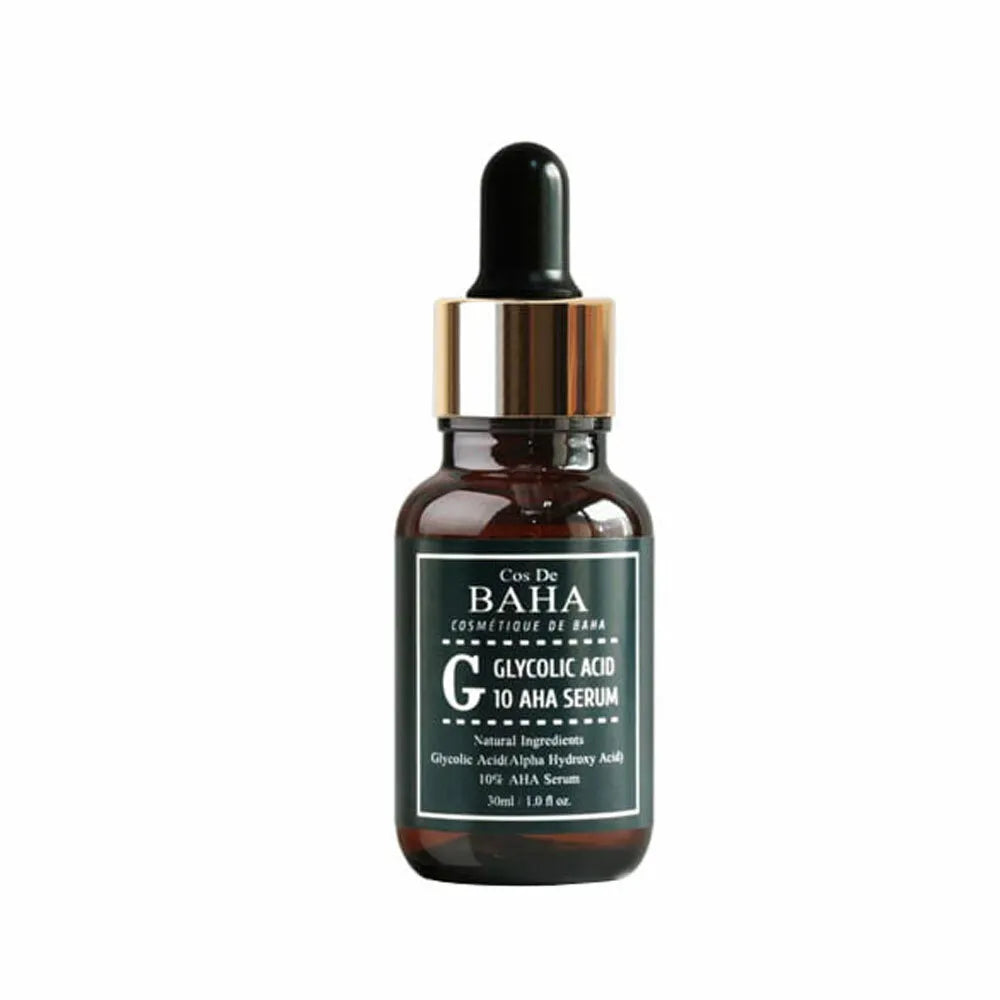 Cos De BAHA Glycolic Acid 10 AHA Serum - 30ml