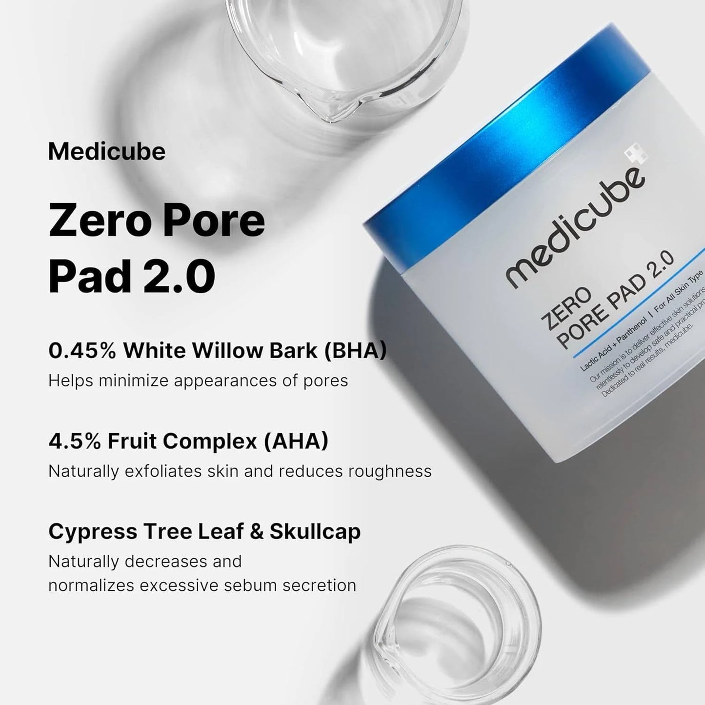 Medicube - Zero Pore Pad 2.0 (70 sheets)